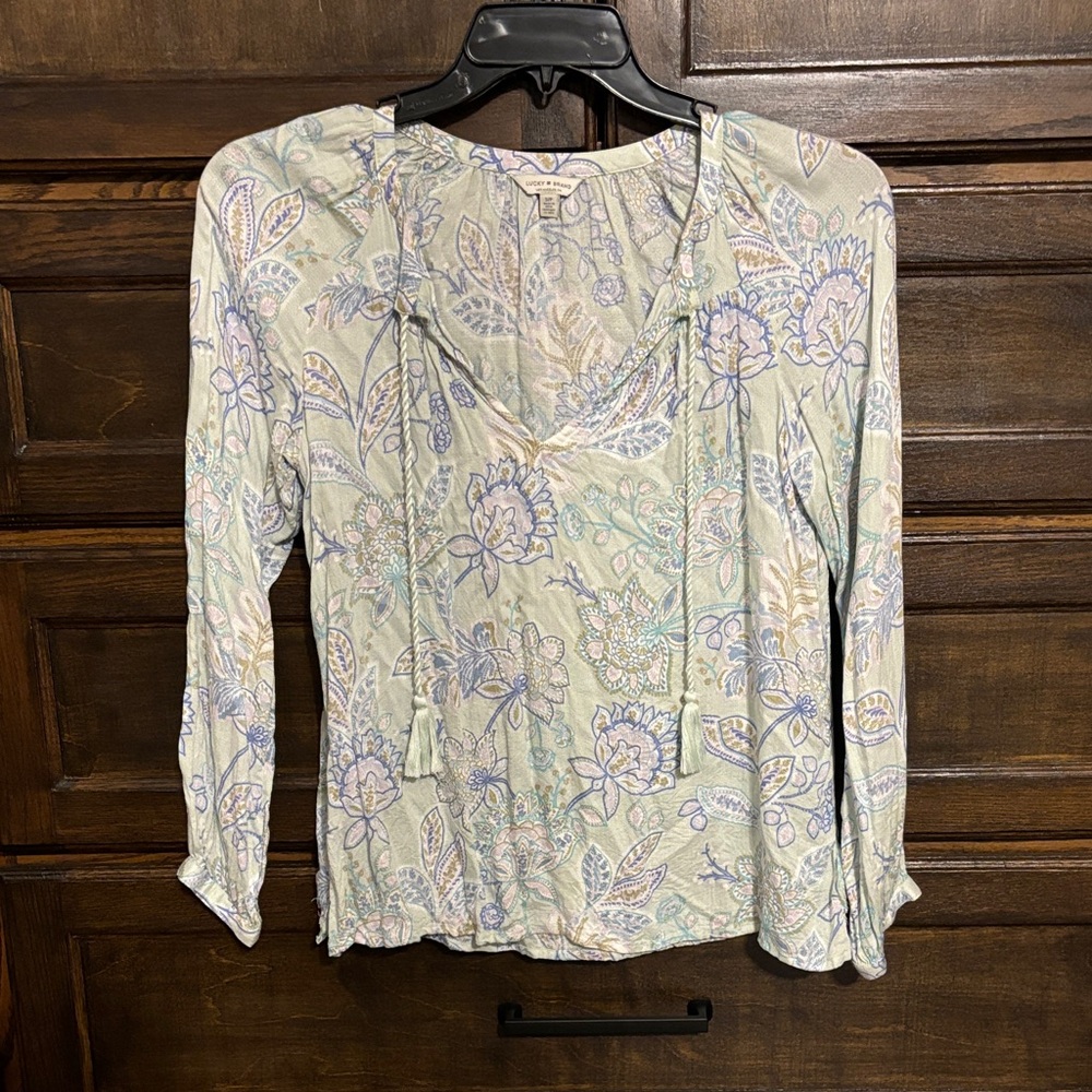 Floral Print Women's Top